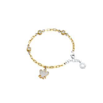 1 - Bracciale angelo Roberto Giannotti Argento GIA385 con zirconi