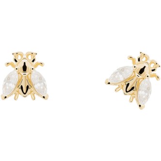 1 - Fly earrings Zaza PD Paola AR01-311-U Silver 925 Gold plating