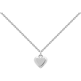 1 - Engrave Me heart necklace L'Absolu PD Paola CO02-249-U Silver 925