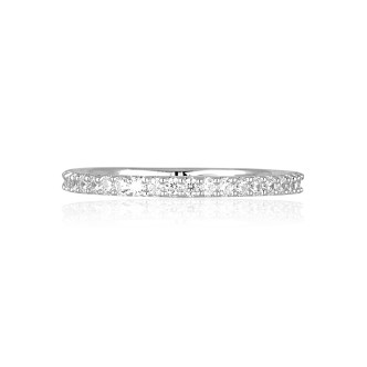 1 - Eternity ring Mabina woman 523001/13 925 silver with zircons