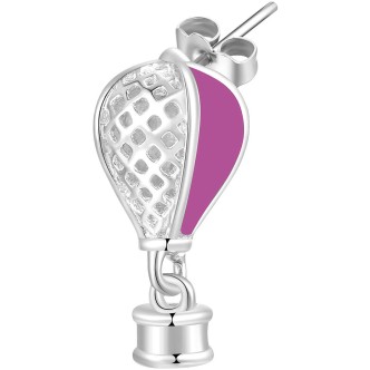 1 - Rosato hot air balloon woman earring RZO015R 925 Silver Stories collection