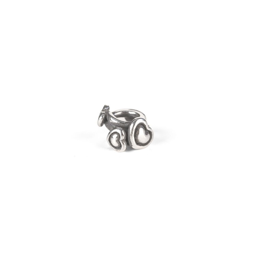 1 - Beads Intreccio di cuori Trollbeads TAGBE-10243 Argento "Per un amore eterno"