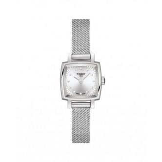 1 - Orologio Tissot Lovely Square donna T058.109.11.036.00 cassa e bracciale in acciaio