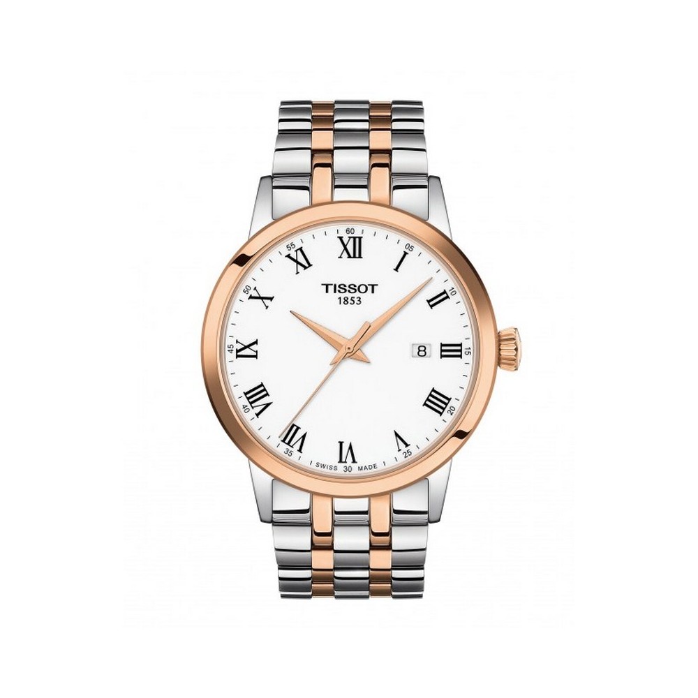 1 - Tissot Classic Dream men's watch PVD Rose Gold T129.410.22.013.00