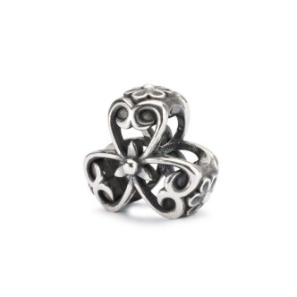 1 - Beads Trifolgio Lucky Charm Trollbeads TAGBE-20232 Silver