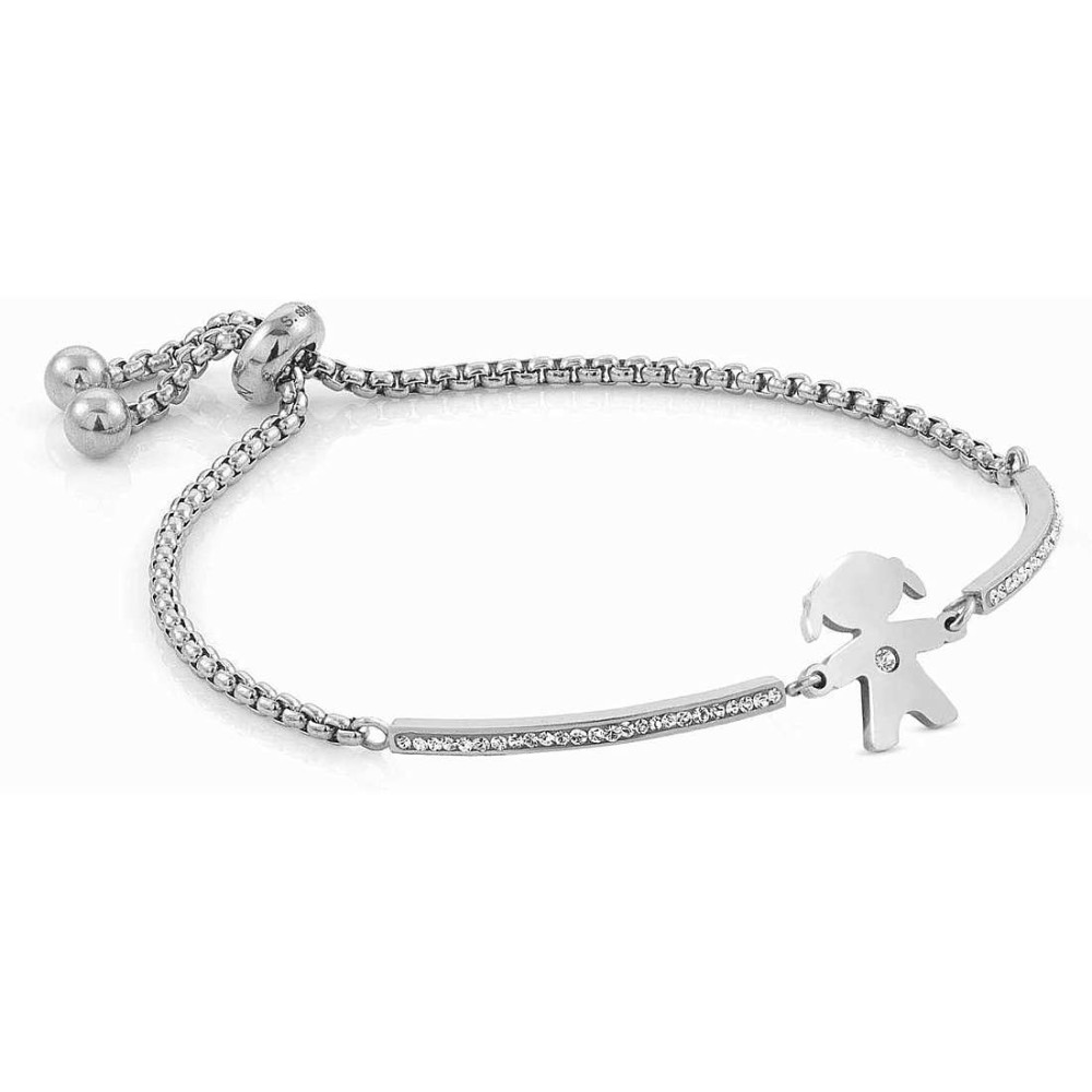 1 - Nomination Milleluci girl bracelet 028003/026 steel with crystals