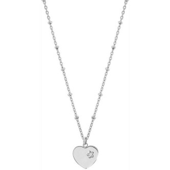 1 - Nomination Magic heart necklace 028403/022 steel with crystals