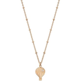 1 - Hot air balloon necklace Rose Gold Nomination Magic 028404/045 steel with zircons