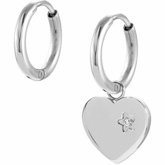 1 - Nomination Magic heart earrings 028405/022 steel with crystals