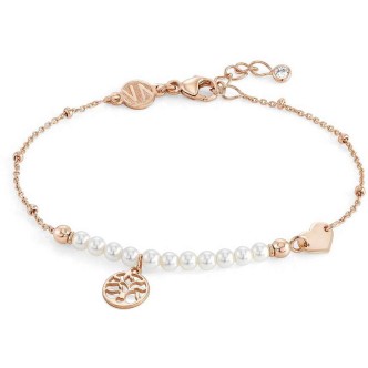 1 - Bracciale albero della vita con perle Nomination Melodie donna 147710/063 Argento 925