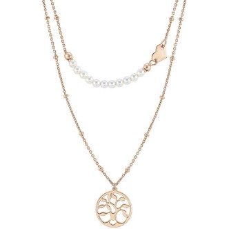 1 - Tree of life necklace with pearls Nomination Melodie woman 147711/063 925 silver