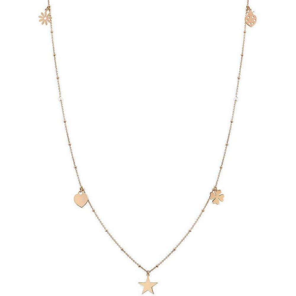 1 - Collana Argento 925 Oro Rosa Nomination Melodie donna 147712/039