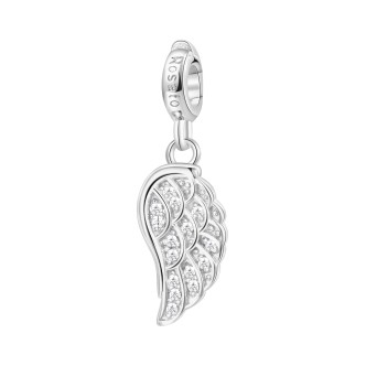 1 - Charm ala Rosato donna RZ006R Argento 925 collezione Storie