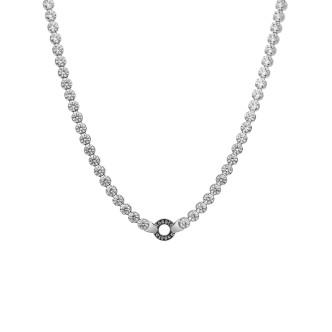 1 - Rosé Necklace with Cubic Zirconia Silver 925 RZC001