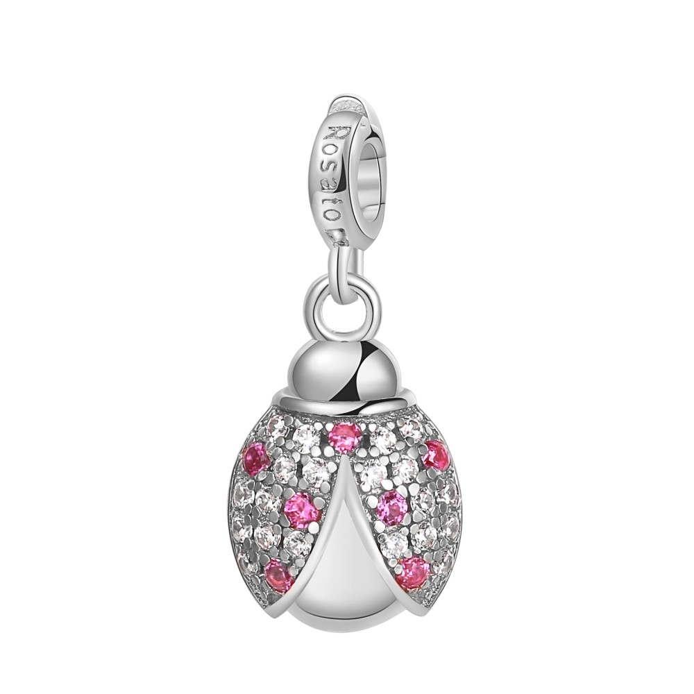 1 - Rosé Necklace with Cubic Zirconia Silver 925 RZC001