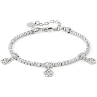 1 - Woman's Tennis Chic & Charm Nomination Tree of Life Bracelet Silver 925 148600/047