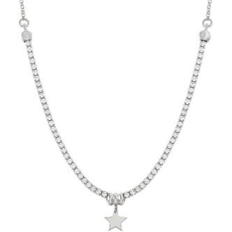 1 - Tennis Chic & Charm Necklace Nomination 148602/015 star woman 925 Silver