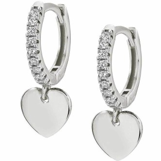 1 - Heart earrings Chic & Charm Nomination 148604/001 woman Silver 925