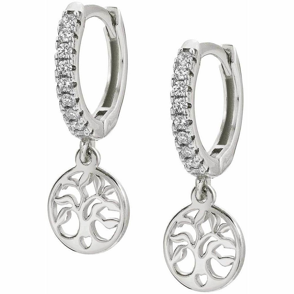 1 - Tree of life earrings Chic & Charm Nomination 148604/047 woman Silver 925