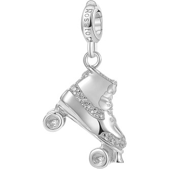 1 - Charm pattino Rosato donna RZ025R Argento 925 collezione Storie