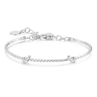 1 - Bracciale base Rosato Gioielli RZB006 Argento 925 collezione Storie