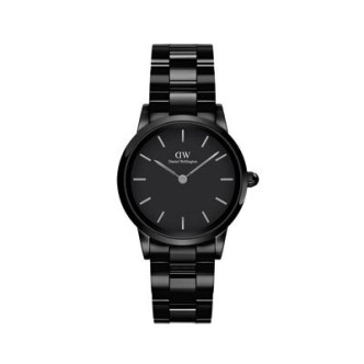 1 - Daniel Wellington black Iconic Link Ceramic ladies watch DW00100415