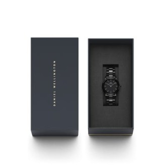 1 - Daniel Wellington black Iconic Link Ceramic ladies watch DW00100415