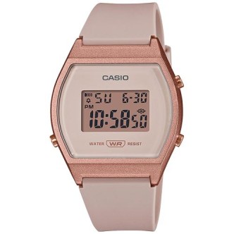 1 - Casio Vintage Rose Gold watch woman LW-204-4AEF resin case and bracelet