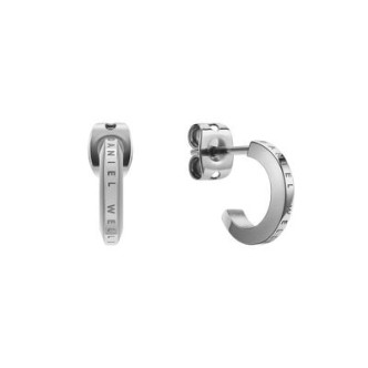 1 - Elan Daniel Wellington DW00400147 steel woman earrings