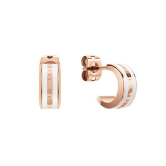 1 - Orecchini Emalie Daniel Wellington Oro Rosa DW00400148 acciaio donna