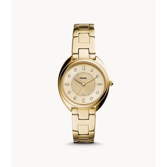 1 - Orologio Fossil Gabby solo tempo donna ES5071 acciaio PVD Oro