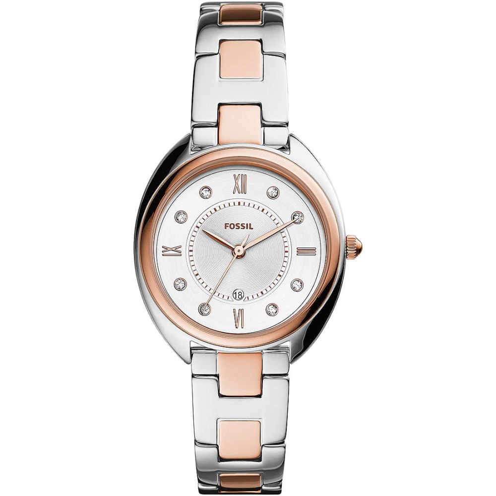 1 - Orologio Fossil Gabby solo tempo donna ES5072 cassa e bracciale acciaio