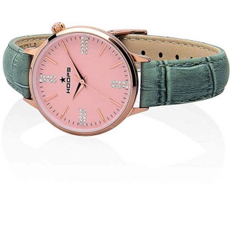 1 - Watch Hoops Only Time woman analog leather strap Classic collection 2609LD-RG07