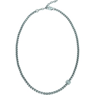 1 - Collana Kaleido Breil uomo TJ2994 acciaio con esagono