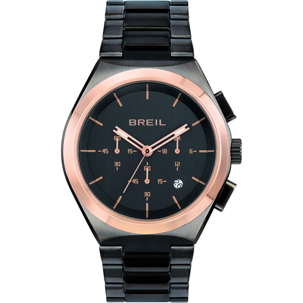 1 - Breil Bend man chronograph watch TW1907 steel PVD Gun