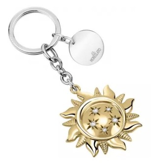 1 - Morellato Magic sun keychain woman SD0396 steel with crystals