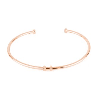 1 - Rigid base bracelet Rosato RZB025 925 Silver pink color