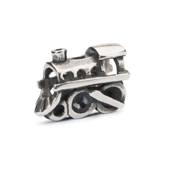 1 - Trollbeads Silver Locomotive Beads TAGBE-20192