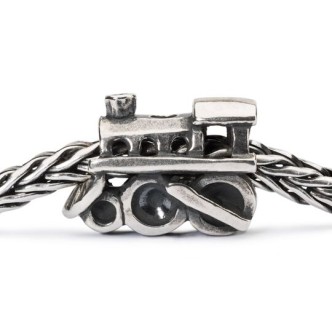 1 - Trollbeads Silver Locomotive Beads TAGBE-20192