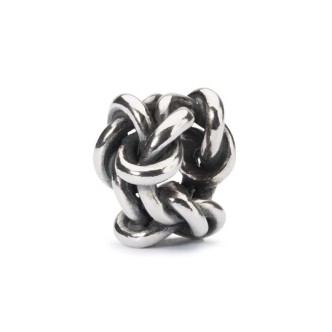 1 - Trollbeads friendship knot beads Silver TAGBE-20204