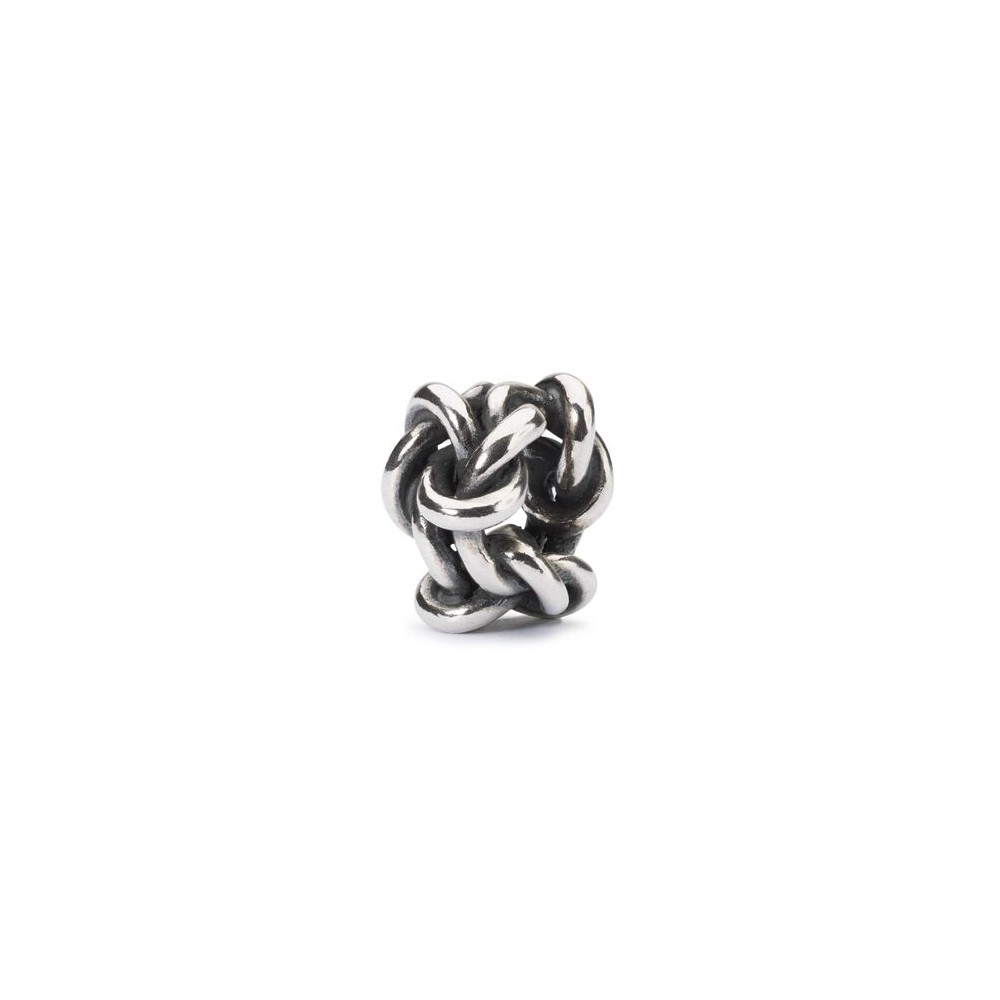 1 - Trollbeads friendship knot beads Silver TAGBE-20204