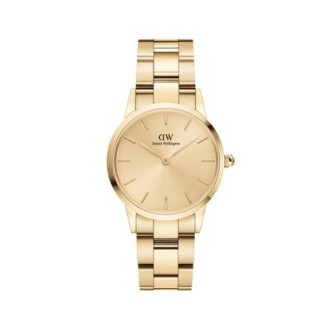 1 - Orologio Daniel Wellington Iconic Link Unitone 28 mm Oro donna DW00100403