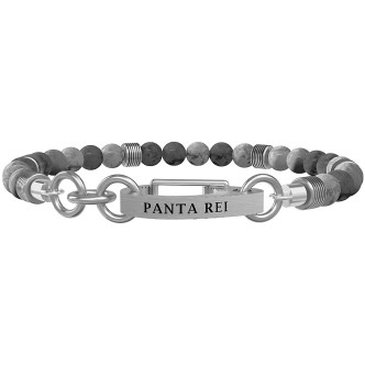 1 - Kidult Panta Rei man bracelet 731920 316L steel groumette Philosophy