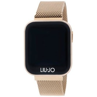 1 - Smartwatch Liu Jo Oro Rosa donna SWLJ002 acciaio Maglia Milano