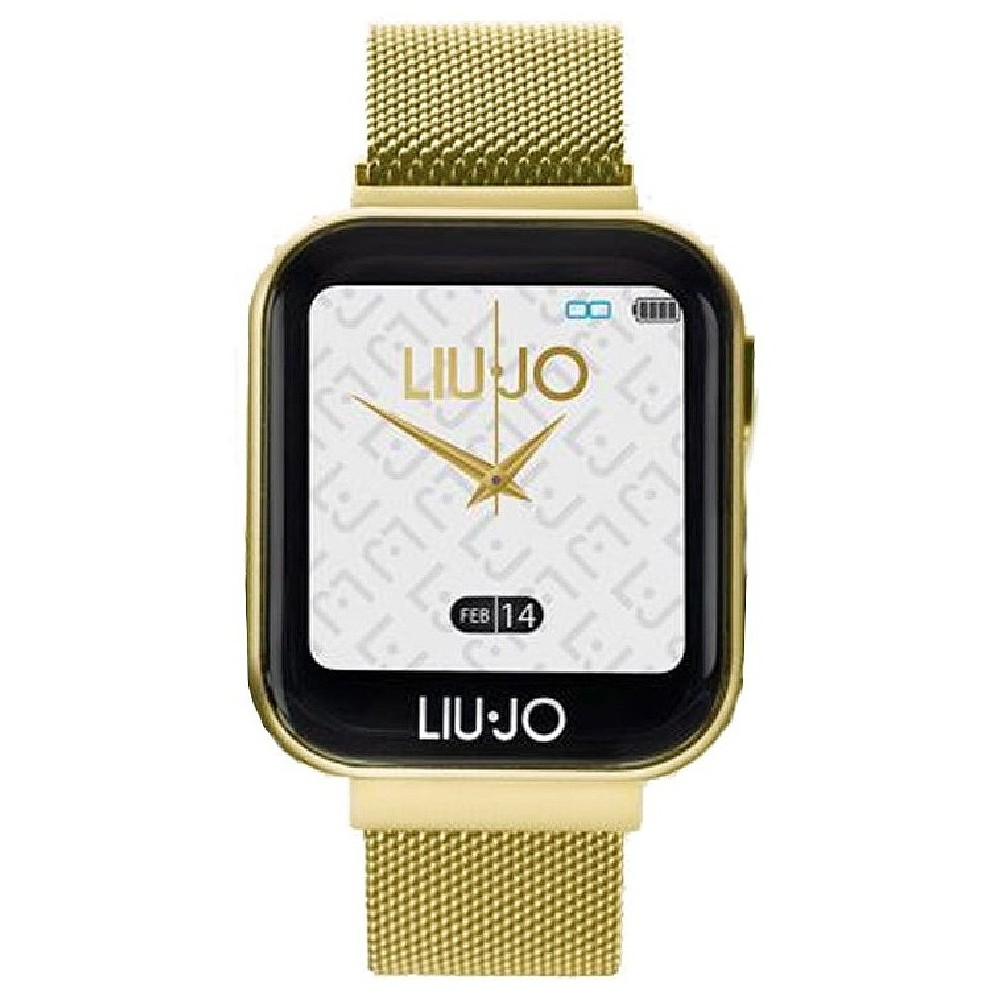 1 - Smartwatch Liu Jo Oro donna SWLJ004 acciaio Maglia Milano