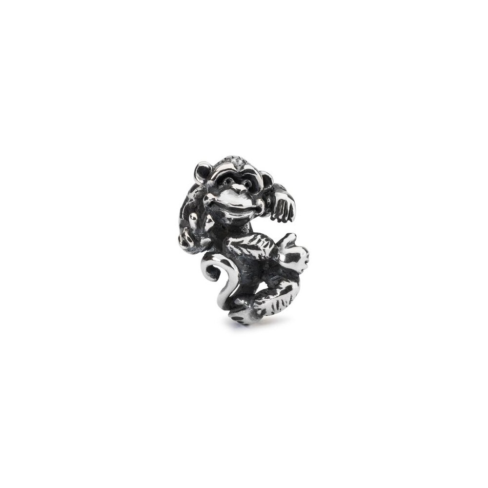 1 - Beads Scimmietta della pace Trollbeads Argento TAGBE-30148