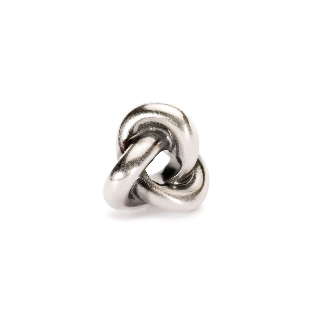 1 - Knot Beads Clover Trollbeads Silver TAGBE-40007