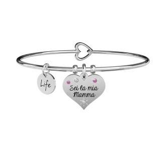 1 - Bracciale Kidult Sei la mia Mamma 731903 acciaio 316L collezione Family