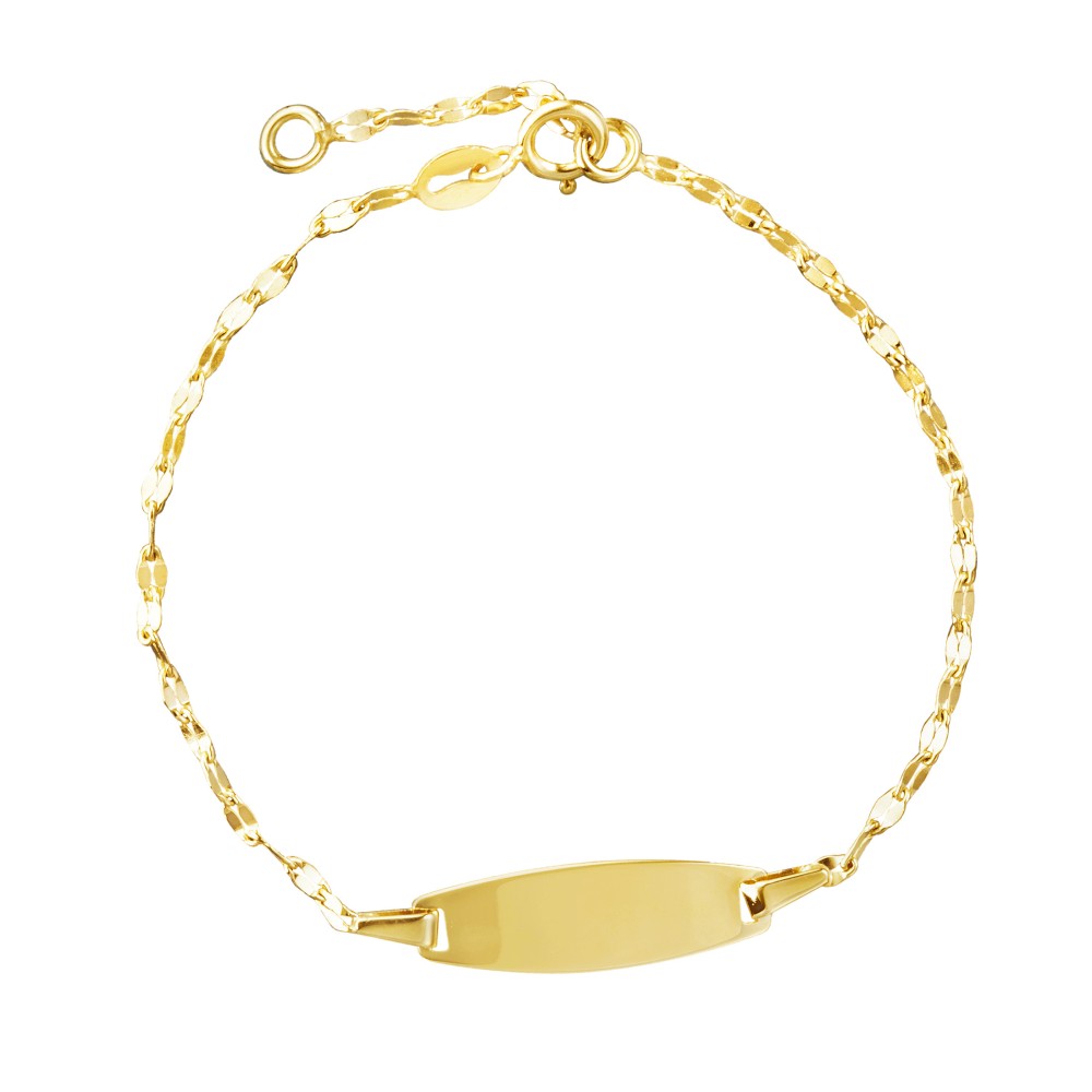 1 - Bracciale Oro Giallo Stroili con targhetta 1415512 Holy