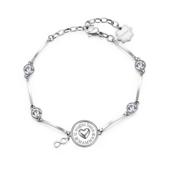 1 - Brosway Chakra Bracelet I love you Mom 316L steel BHKB101